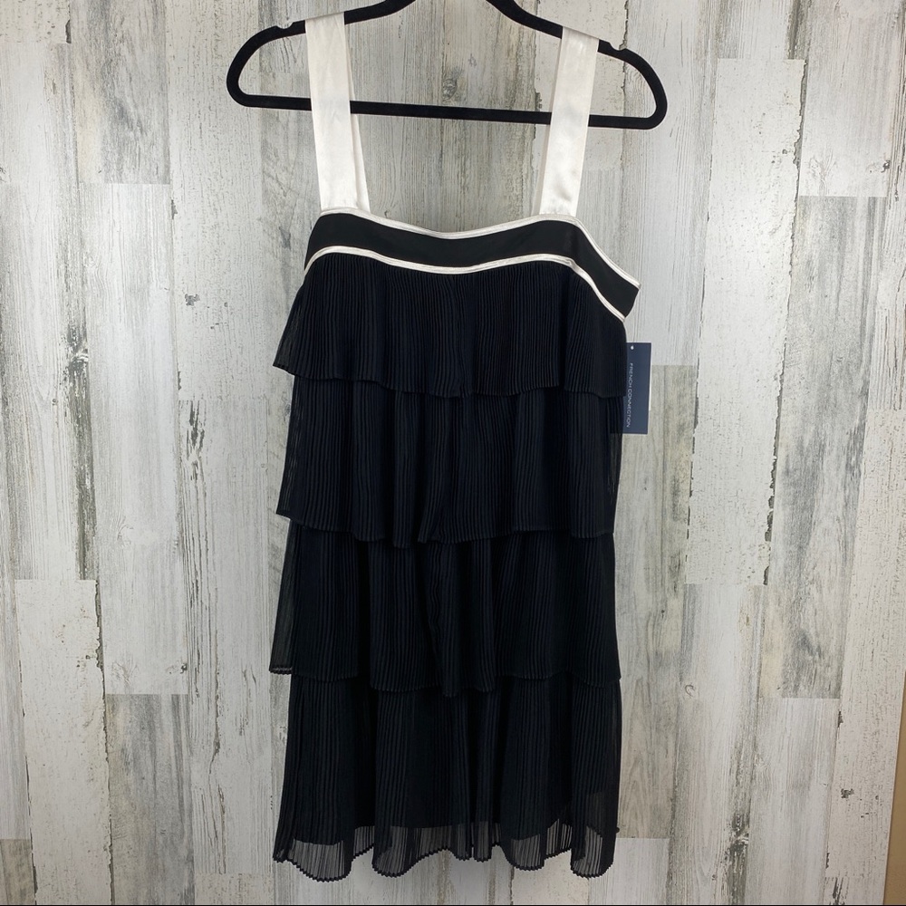 French Connection pleated dress. NWT Size 10